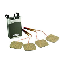 TPN 200 TENS Machine Plus, Dual Channel TENS Machine, For Pain Relief due to Back Ache, Labour Pain and Injuries, 4 Electrodes