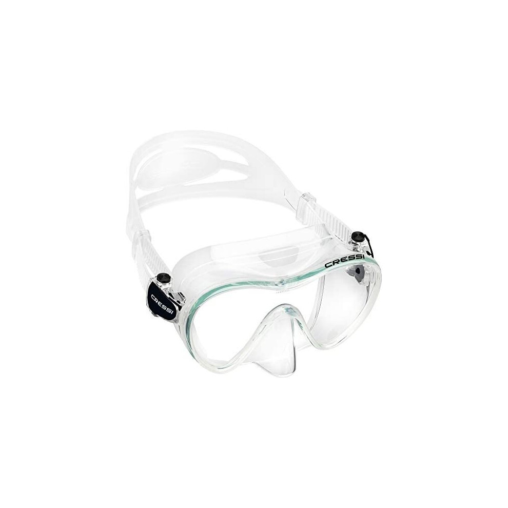 Cressi F1 Frameless Mask - Frameless Diving_Snorkeling Mask, Size L - S