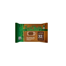Ace Travel Buddy Large Body Wet Wipes Biodegradable - No Rinse Bath Or Shower Bamboo Wipe - Gym, Travel, Camping, Backpacking, Hiking, Pets, Fest