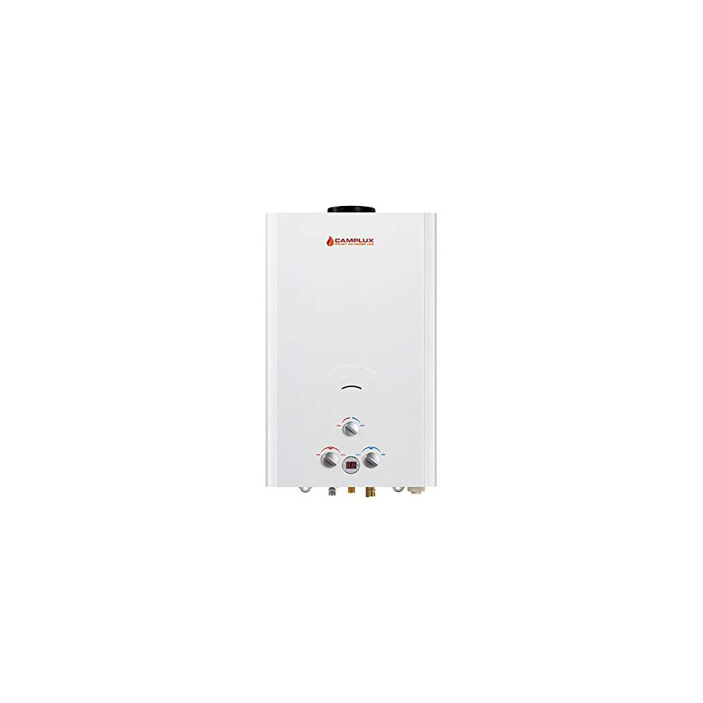 Camplux BW422 16L Tankless Propane Gas Hot Water Heater Portable Instant Camping Gas Shower Outdoor