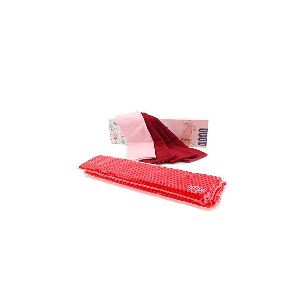Hilph Hilphperineal Ice Packs Postpartum Hot Cold Packs For Hemorrhoid & Breast Pain Relief, Vaginal Recovery, 2 Cooling Ice Pads For Women After Birt