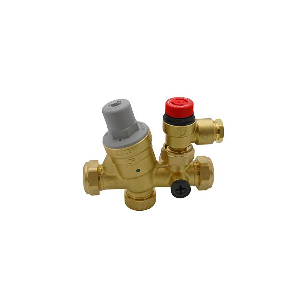Caleffi - 22mm Inlet Control Multibloc Valve Group 533002CST