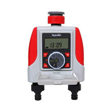 Aqualin Two Outlets Electronic Hose Tap Water Timer Garden Irrigation System Controller Watering Computer Waterproof