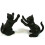 Cast Iron Bookends or Door Stops. A Set of 2 Cats Playing. The Perfect Gift for a cat Lover and a Book Lover Alike. (Pack of 2) 4