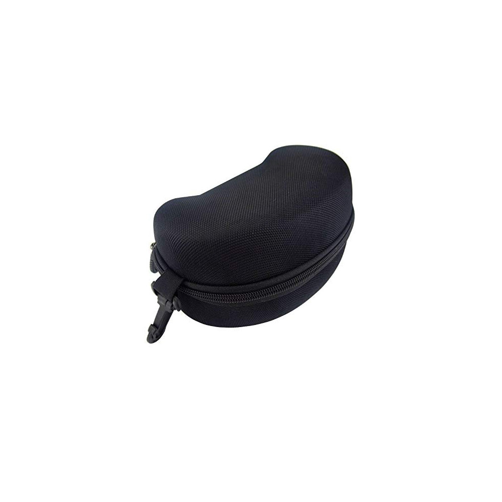 Hanperal Black Big Large Hard Sports Glasses Case, Ski Snowboard Snow Goggles Box, Sports Glasses Storage Holder