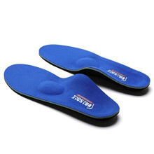 Valsole Orthotic Insole with 3.5cm High Arch Support - Soft Medical Insoles for Severe Flat Feet, Plantar Fasciitis, Foot Pain & Fatigue Relief
