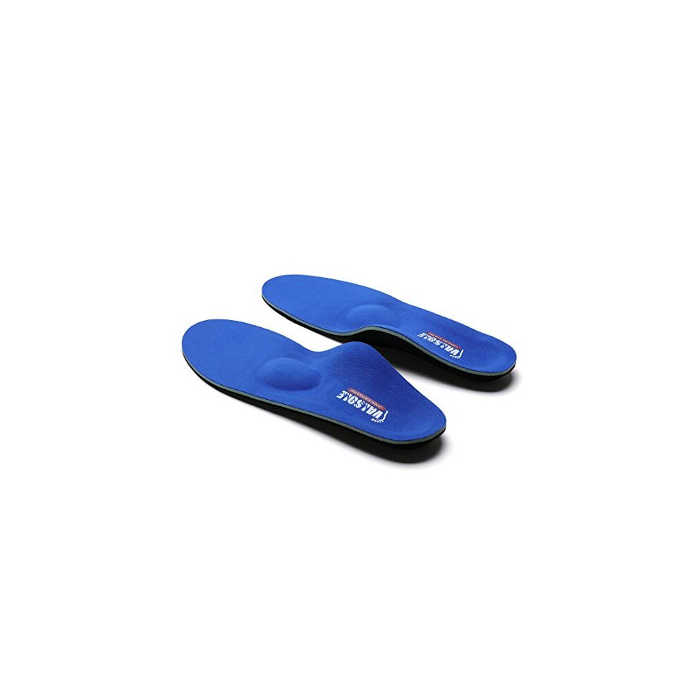Valsole Orthotic Insole With 3.5Cm High Arch Support - Soft Medical Insoles For Severe Flat Feet, Plantar Fasciitis, Foot Pain & Fatigue Relief
