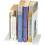 Juvale 12-Count of Heavy Duty Iron Bookends for Shelves 4