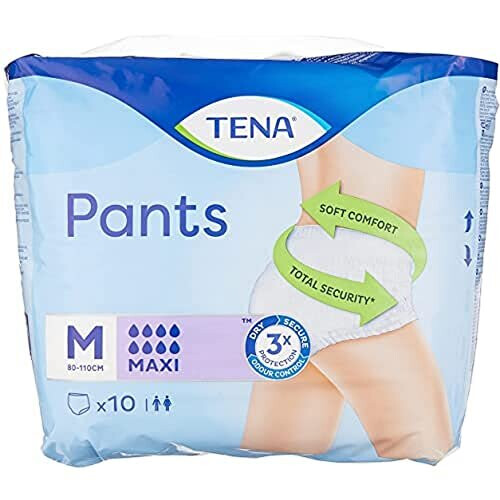 Tena TENA Medium Pants Maxi - Pack of 10