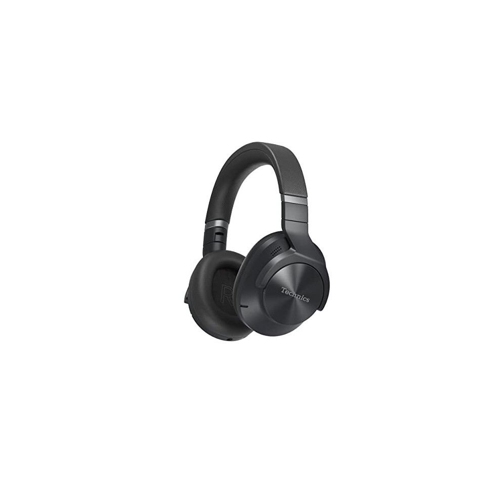 Technics Eah-A800e-K Premium Noise Cancelling, Wireless Bluetooth With Voice Assistant & Google Assistant Overhead Headphones - Black