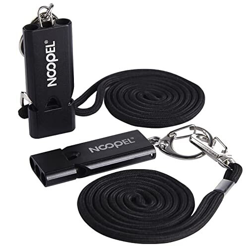 Noopel Whistle Emergency Three Tubes Survival Whistles 2 Pack with Lanyard and Keychain for Hiking Camping Kayak Sports Outdoor Safety Kids Lifeg on OnBuy