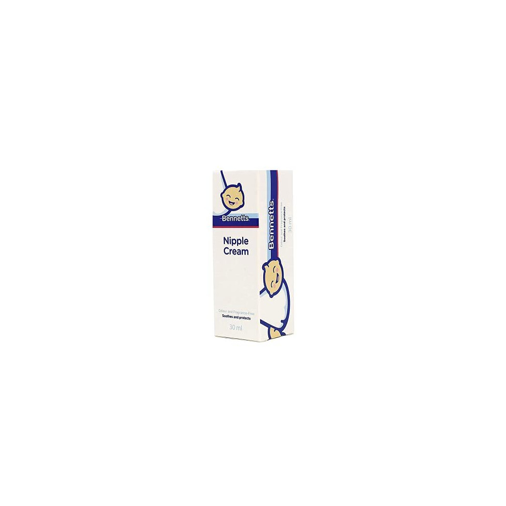 Bennetts Nipple Cream Moisturizing Soothing Cream For Pregnant And Breast-Feeding Mothers, 30Ml