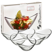 (12) Pasabahce Glass Serving Side Dishes Dessert Bowl
