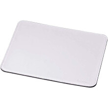 Hama | Leather Look (Polyurethane) Mouse Pad | White