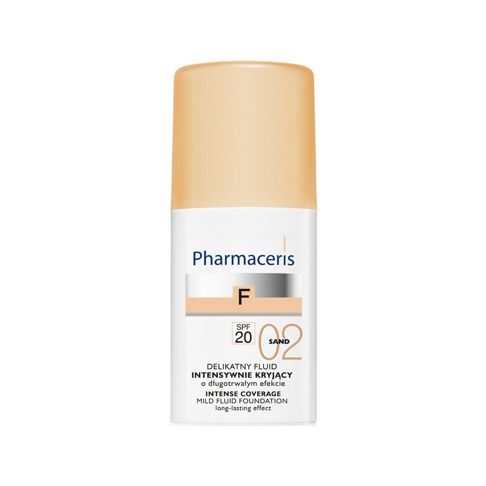 PHARMACERIS F Intensive coverage fluid SPF20 02 Sand 30ml