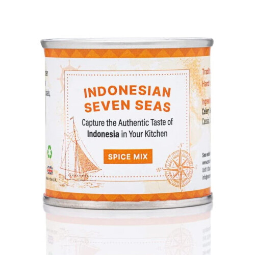 Seasoned Pioneers Spice Indonesian Seven Seas Seasoning Mixed 55g Tin