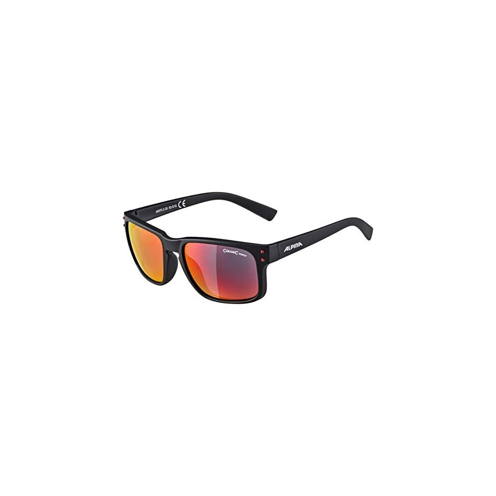 Photos - Climbing Gear Alpina KOSMIC Unisex-Adult Sports glasses, black matt, one size