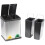 Evre Evre Recycling Bin with Lid/ 16 Litre Capacity /2 Compartments (8L+8L) 3