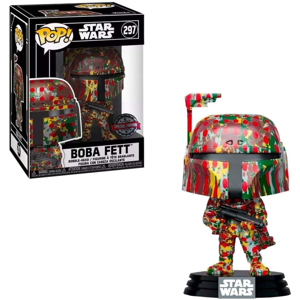 Funko 44808 Pop! Star Wars: Boba Fett (Futura Artist Series Special Edition) #297