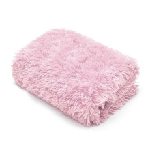 (pink ) Cuddly Teddy Sofa Bed Fleece Fur Blanket