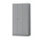 Timber Art Design UK 3 Door Double Wardrobe - Grey 4