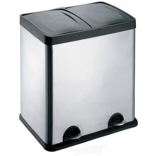 Evre Evre Recycling Bin / 48 Litre Capacity / 2 Compartments