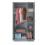 Timber Art Design UK 3 Door Double Wardrobe - Grey 3