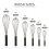 Matfer 111022 Whisk with Plastic Handle, 10" 3