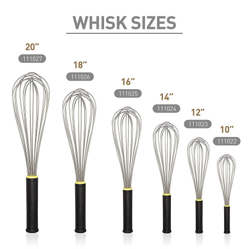 Matfer 111022 Whisk with Plastic Handle, 10" 2
