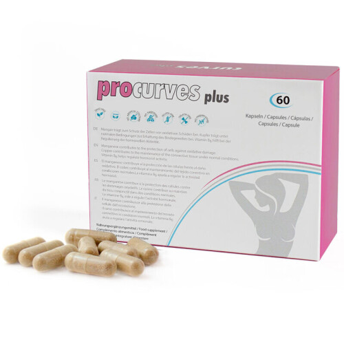 Procurves, Procurves+, Breast Enlargement, Capsule, 60 Capsules