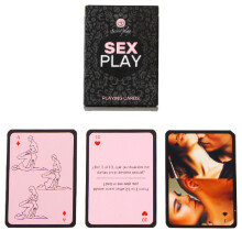 Jogo de cartas eróticas - SECRET PLAY - SEX PLAY - Adulto - 55 cartas - Descoberta dos fantasmas