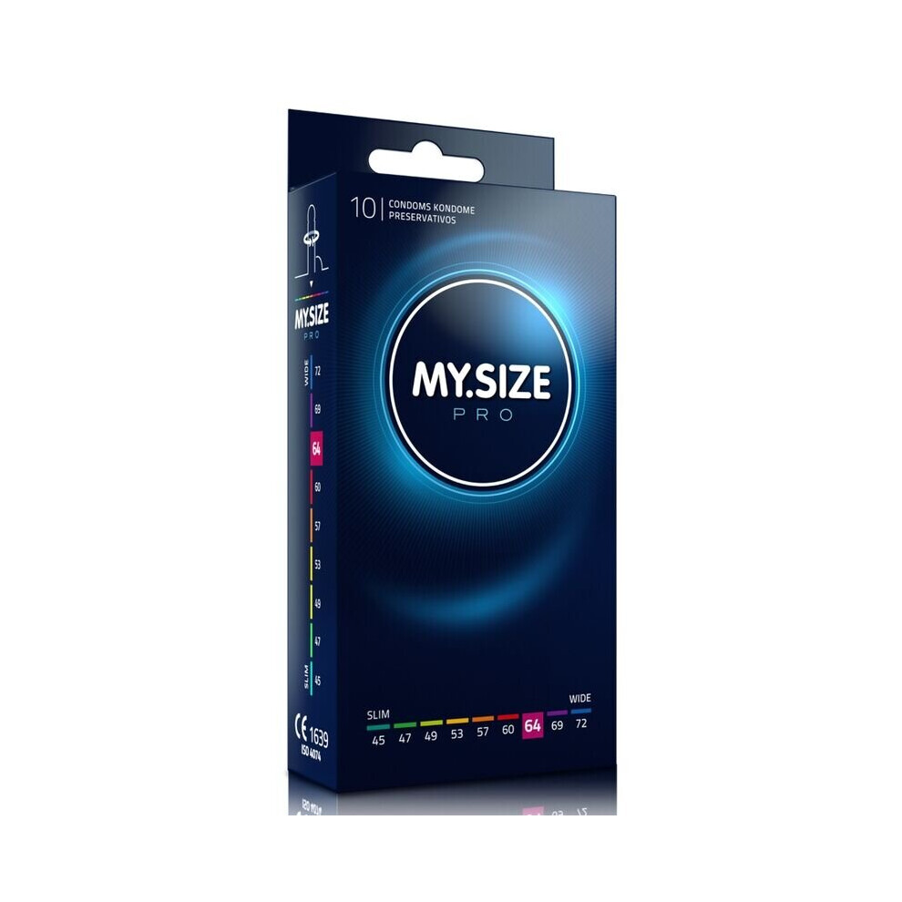 MY SIZE PRO CONDOMS 64 MM 10 UNITS