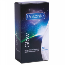 Pasante GLOW - 12 préservatifs fluorescents