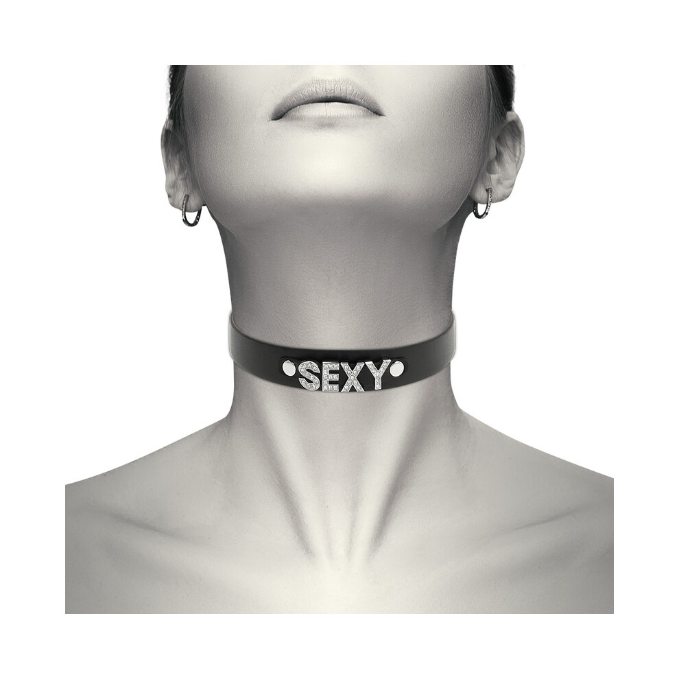 Coquette Accessories Coquette Chic Desire Hand Crafted Choker Vegan Leather - Sexy
