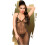 PENTHOUSE - ROBE LONGUE LOVE ON FIRE S/M 1