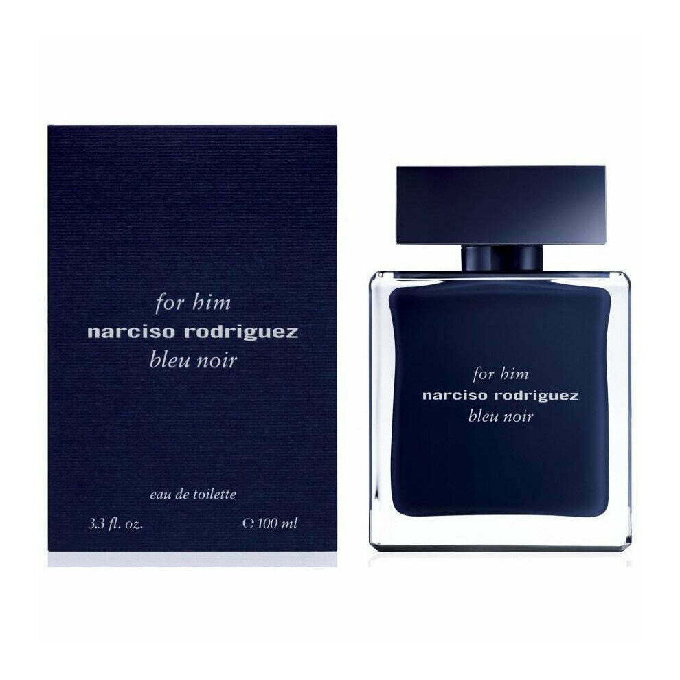 FOR HIM NARCISO RODRIGUEZ BLEU NOIR cologne edt 3.3 oz 3.4