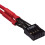 Corsair Corsair 30 cm Red Premium Braided Sleeved Front Panel Extension Kit 9