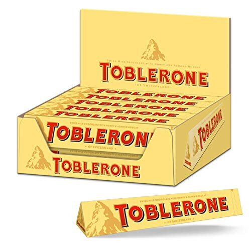 Toblerone Toblerone Milk Chocolate 100 g (Pack of 20)