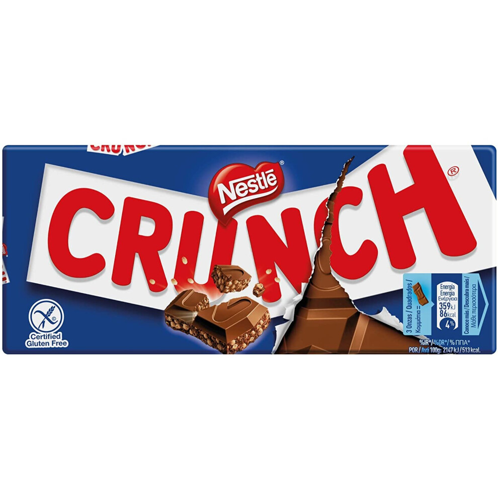 NestlÃ© | Crunch Chocolate Bar | 100g