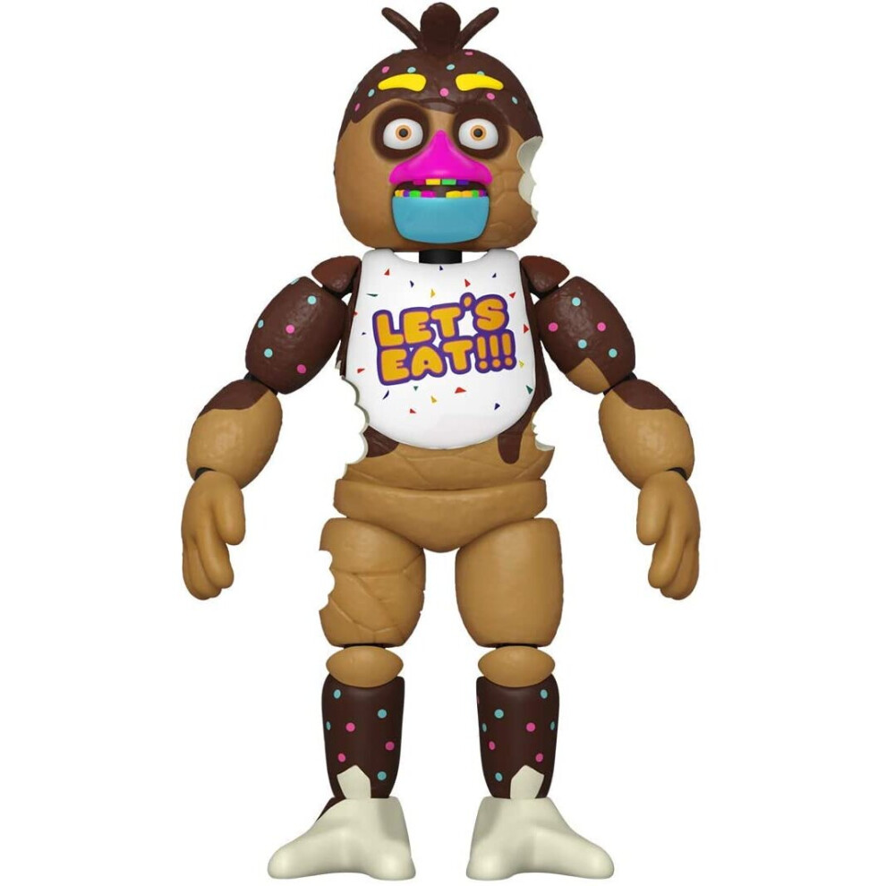 Photos - Action Figures / Transformers Funko 54659 Five Night at Freddies Chocolate Chica Collectable Toy, Multicolour