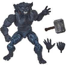 Figura de acción Marvel Hasbro Legends de 6 pulgadas Dark Beast X-Men: Colección Age of Apocalypse