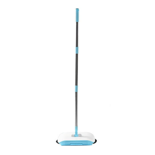 () Mopping Machine Spin Hand Push Sweeper 360 Brush Sweeper Tool Adjustable Floor Cleaner 1