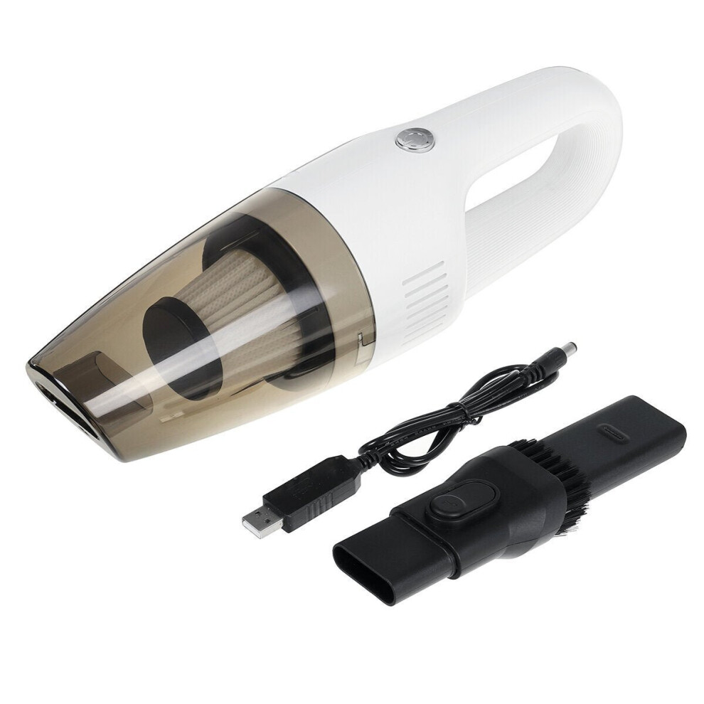 () 5000Pa Handle Car Vacuum Cleaner 120W Powerful Wet/Dry Dual Use Usb Charging 3654659444110