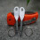 (Black) Portable Phillips and Slotted Screwdriver Keychain Tool 6
