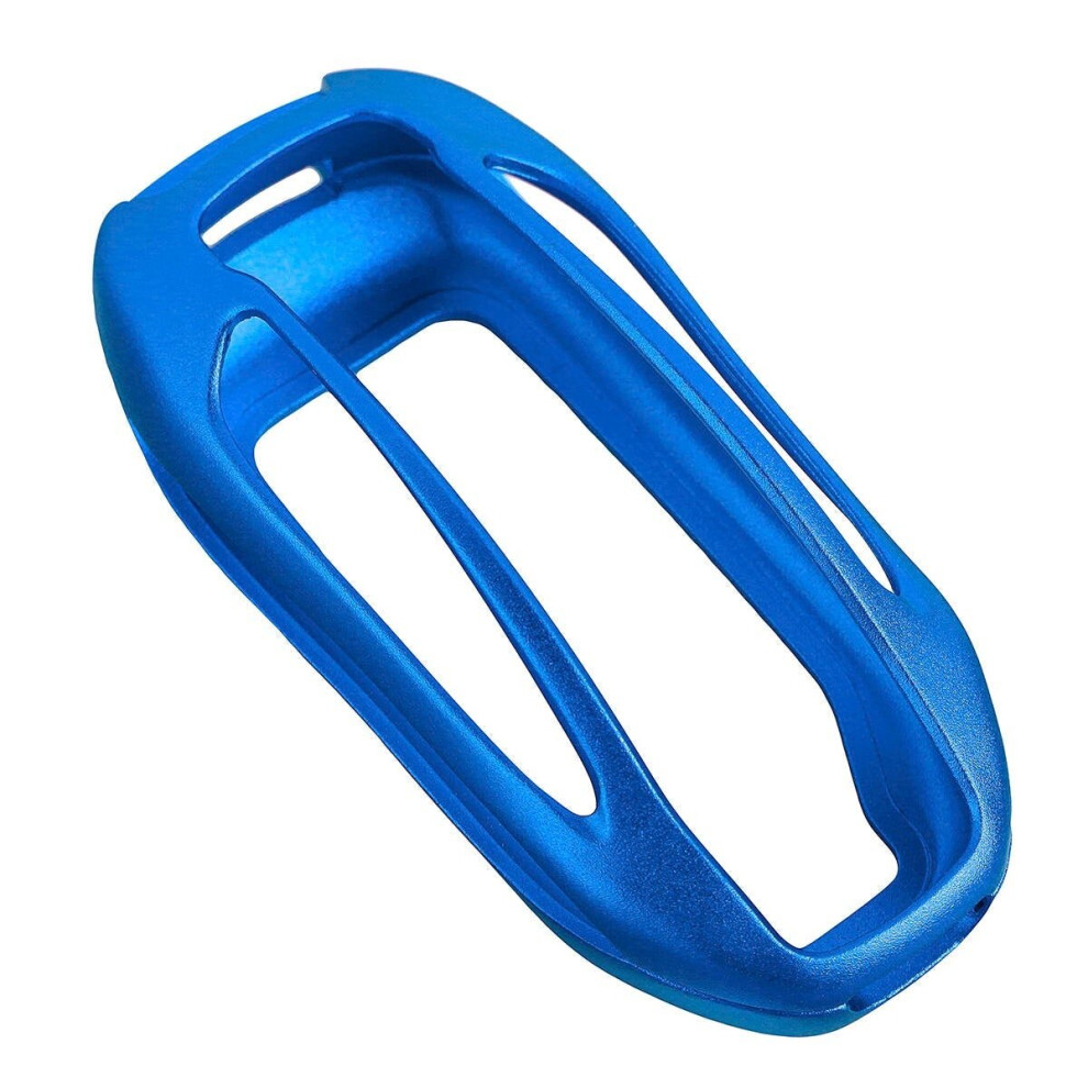 (Blue) 8 Colors Aluminum Alloy Remote Key Cover Fob Case Shell W/ Keychain Fits For Tesla Model X Blue 3654659212702
