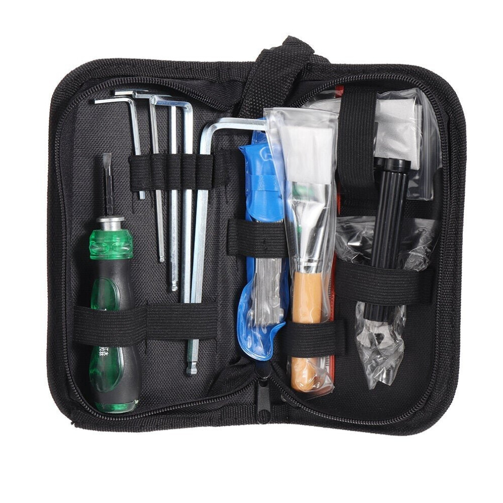 Guitar Tool Bag Kit Stagehand Tech Compact Tools Kit Set for Guitar & Bass Repair String Replace Luthier Tool Accessories