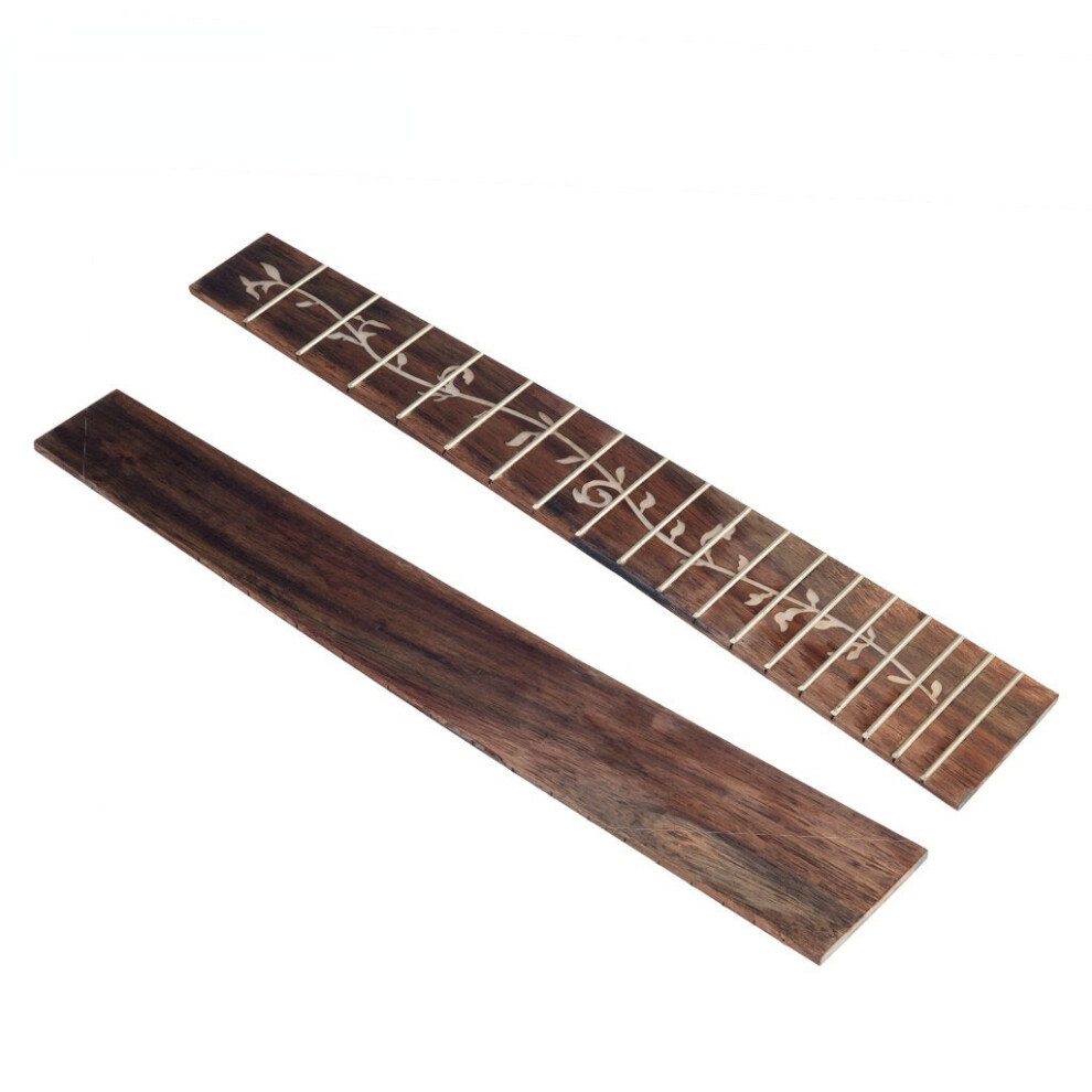 Ukulele Fretboard Fingerboard For 26 Inch Tree Of Life Rosewood Guitar 18 Frets Parts DIY Replacement