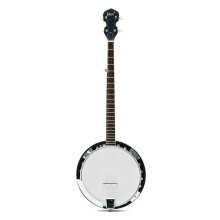 5-String 22 Fret Remo Bluegrass Banjo Guitar Mahogany Wood Traditional Western Ukulele