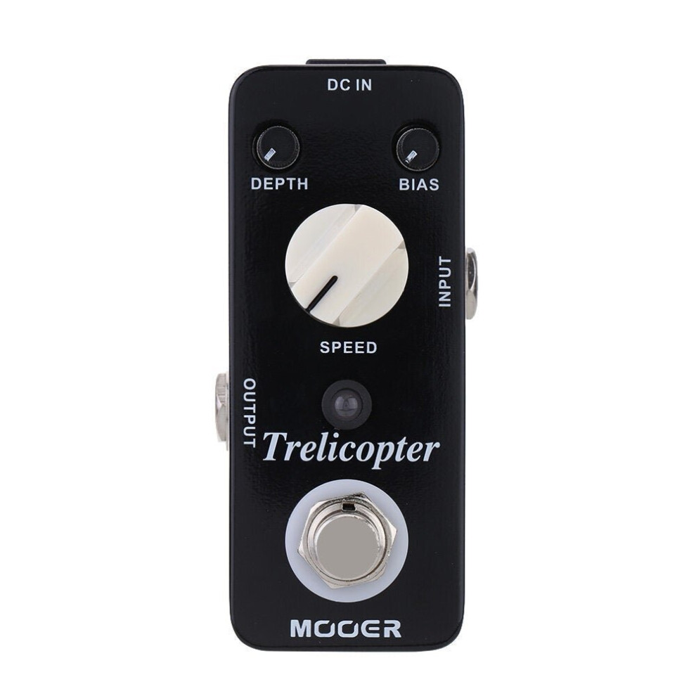 Trelicopter Micro Mini Optical Tremolo Effect Pedal for Electric Guitar True Bypass