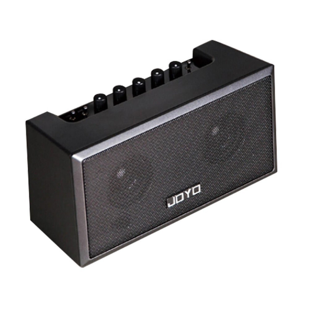 (Black) Portable Guitar Amplifier Mini Bluetooth Amp Speaker for Acoustic Electric Guitar Bass